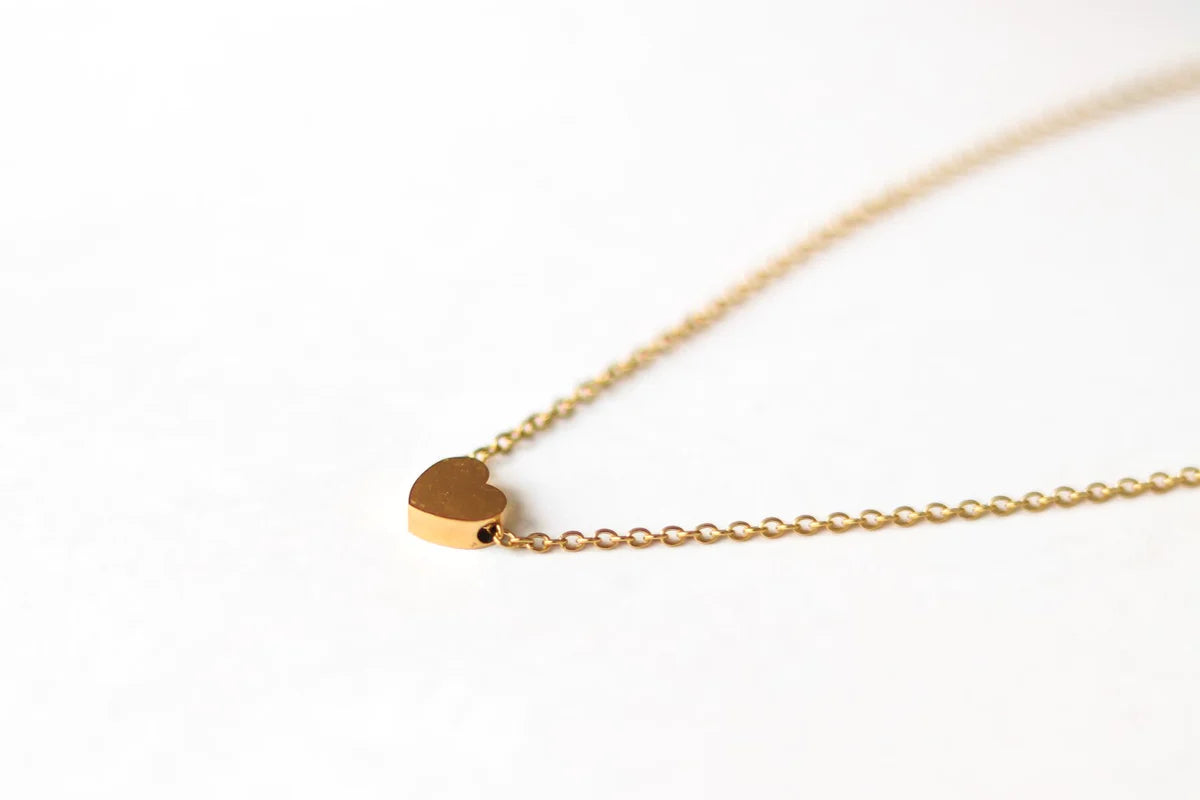 שרשרת לב זהב