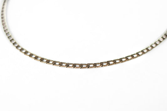 שרשרת לגבר, שרשרת שטוחה בצבע ברונזה