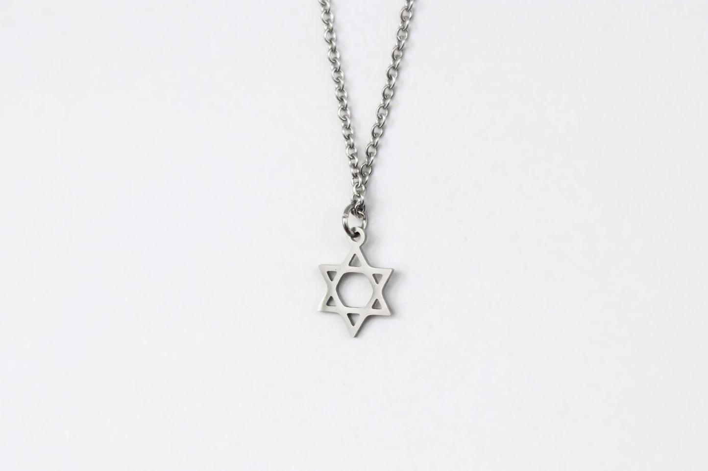 שרשרת מגן דוד לגבר כסף