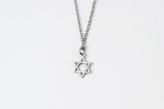 שרשרת מגן דוד לגבר כסף