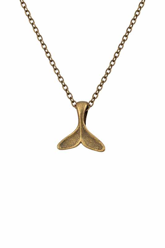 שרשרת סנפיר לגבר בצבע נחושת